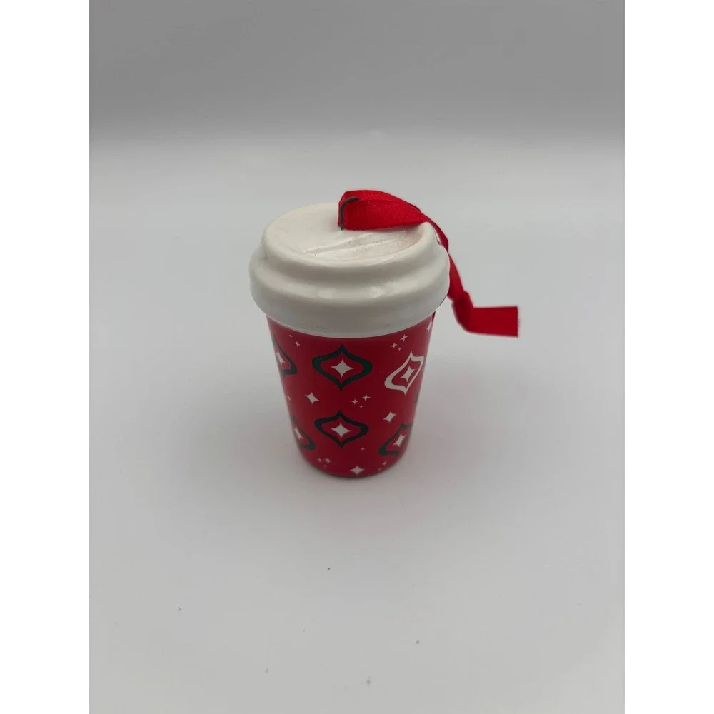 Starbucks 2023 Holiday Red Cup Ceramic Christmas Ornament Siren Logo BWC 23